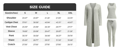 VRCÔMFY Womens 2 Piece Lounge Sets Pajamas Matching